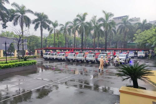 Góp phần xây dựng quận Hoàng Mai thêm gọn gàng, văn minh