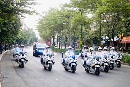 Công an Hà Nội phối hợp đảm bảo tuyệt đối an ninh, an toàn chuyến thăm của đoàn Tổng thống Mỹ: Trọn vẹn nhiệm vụ lớn!