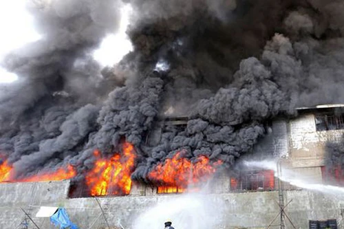 Philippines: Cháy nhà máy giày, ít nhất 72 người thiệt mạng