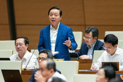 Bộ trưởng Trần Hồng Hà: Phương thức giao đất sẽ là đấu thầu, đấu giá để đảm bảo công khai