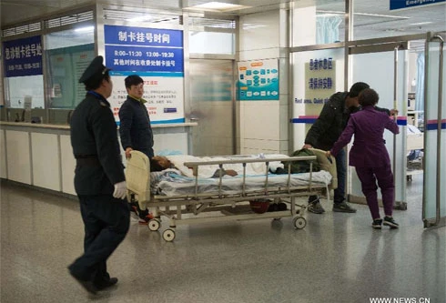 Sập giàn giáo tại Bắc Kinh, 10 người tử nạn