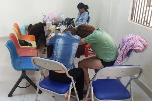 Triệt xóa ổ mại dâm núp bóng cơ sở spa