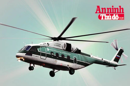 [Infographic] Mi-38 - Trực thăng bay cao nhất thế giới của Nga