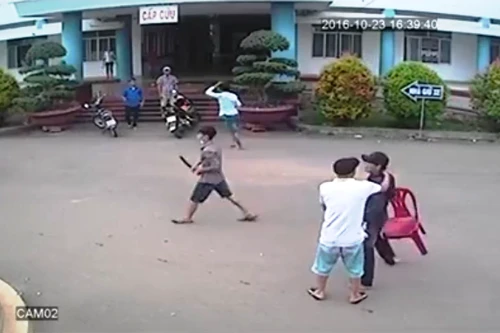 Điều tra vụ một nhóm thanh niên hỗn chiến tại cửa bệnh viện