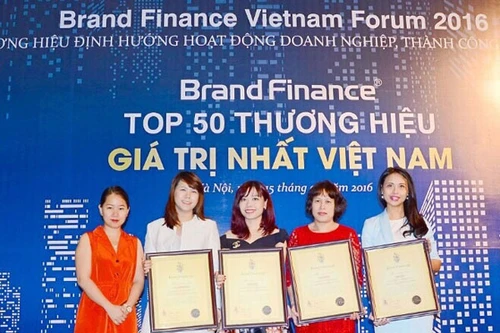 Vingroup sở hữu 5 danh hiệu Thương hiệu giá trị nhất Việt Nam