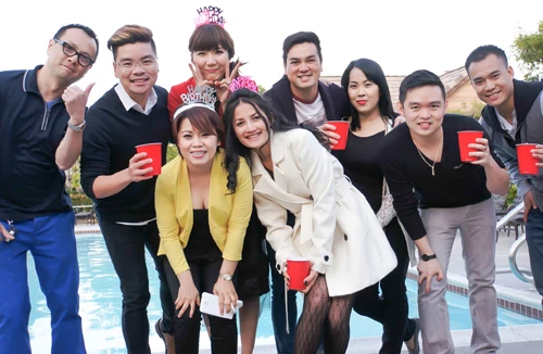 Ngọc Quyên rạng rỡ đón sinh nhật trên đất Mỹ