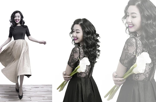 Lê Khánh quyến rũ khác lạ trong bộ ảnh đen trắng