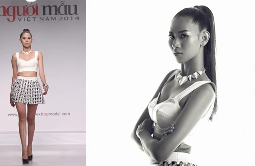 “Hy sinh” 10 kg với quyết tâm chiến thắng Vietnam’s Next Top Model 2014