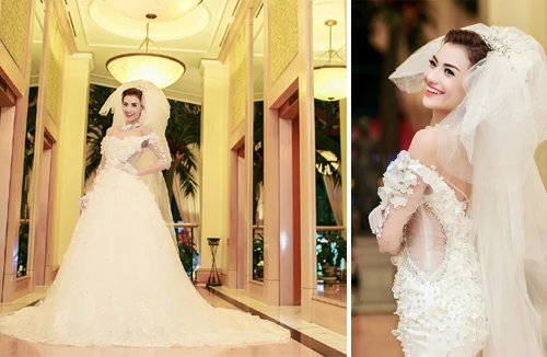 Hồng Quế khoe vai trần lấp ló vòng 1 gợi cảm