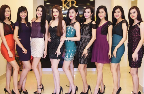 “Đội quân” Venus miền Bắc xinh tươi trên đất Cảng