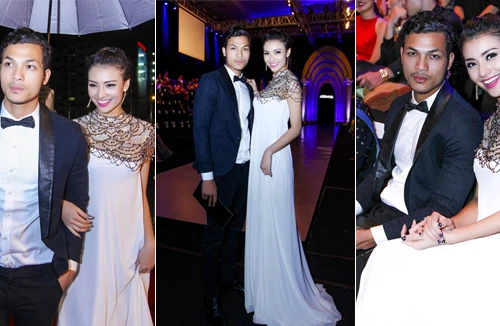 Hồng Quế “cặp kè” Á quân Next Top Model Vũ Tuấn Việt đi dự sự kiện