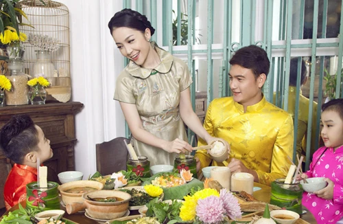 Linh Nga “vào vai” người phụ nữ đảm đang