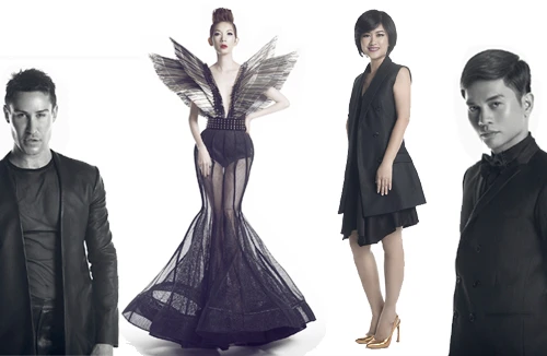 “Bộ tứ quyền lực” Vietnam’s Next Top Model 2014 “tung” hình ảnh chào sân ấn tượng