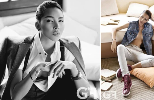 Minh Triệu “quên” mặc nội y, thả rông vòng 1 gợi cảm