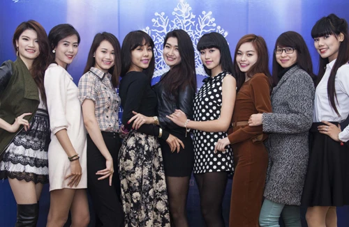 Dàn chân dài của Venus miền Bắc “tấn công” Hoa hậu Đại Dương Việt Nam 2014