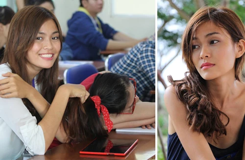 Mâu Thuỷ "hai mặt" trong vai diễn đầu tay