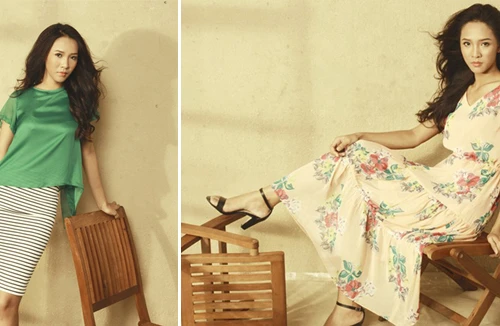 Sau “sự cố giàn khoan”, Phan Thu Phương lần đầu làm mẫu