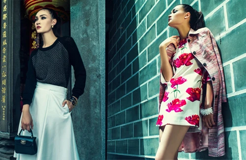 Thùy Trang Next Top Model quyến rũ với hương sắc mùa thu