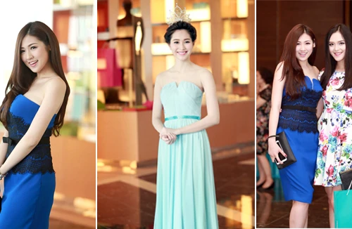 Top 3 Hoa hậu Việt Nam 2012 hội ngộ tại Hà Nội