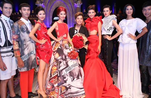 Lý Giám Tiền đăng quang quán quân Project Runway Vietnam 2014