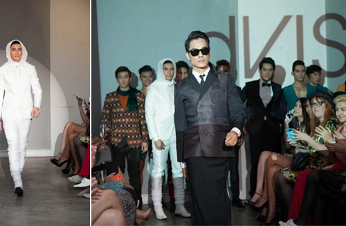 Nghệ sỹ Việt đến ủng hộ Nam vương châu Á diễn thời trang tại Việt Nam