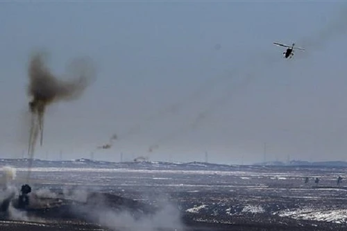 Iran thử thành công mìn tiêu diệt được trực thăng