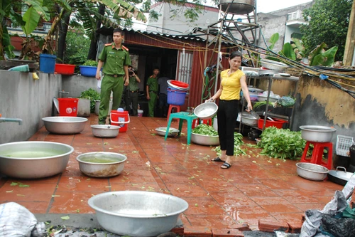 Nhiều vi phạm tại cơ sở chế biến suất ăn công nghiệp