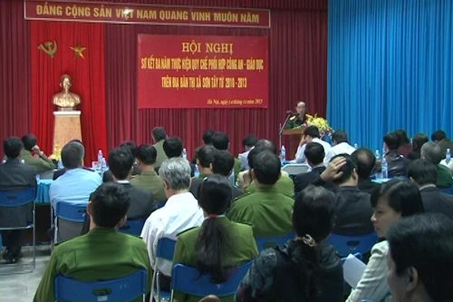 Đảm bảo ANTT tại các cơ sở giáo dục