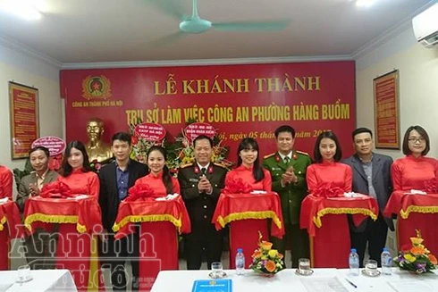 Khánh thành trụ sở Công an phường Hàng Buồm 