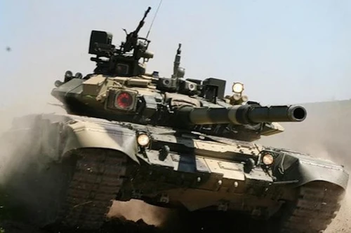 Nga triển khai xe tăng T-90 đến hỗ trợ bộ binh Syria