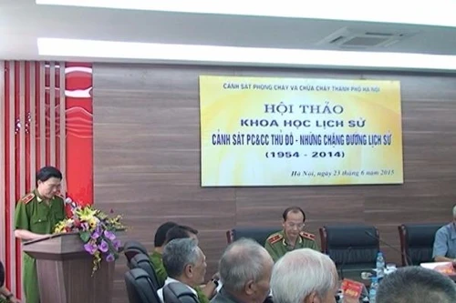 PCCC Thủ đô và những chặng đường lịch sử