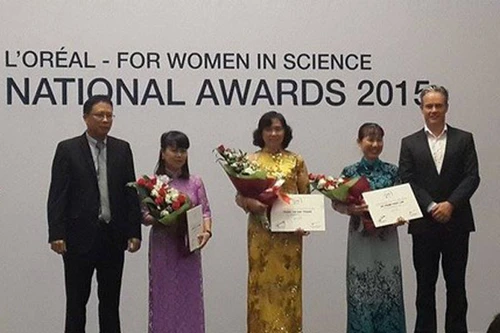 L'Oréal vinh danh 3 nhà khoa học vì sự phát triển của phụ nữ