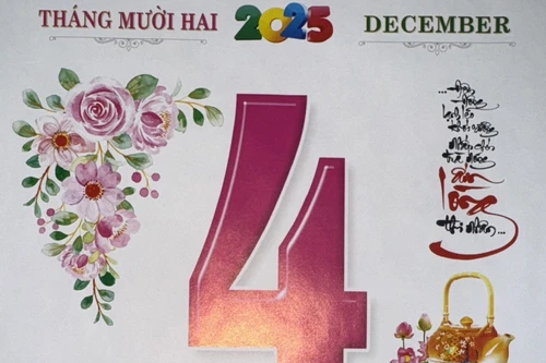 Xem lịch âm - Lịch vạn sự hôm nay ngày 4 tháng 12 năm 2025 tốt hay xấu? 