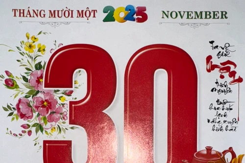 Xem lịch âm - Lịch vạn sự hôm nay ngày 30 tháng 11 năm 2025 tốt hay xấu?