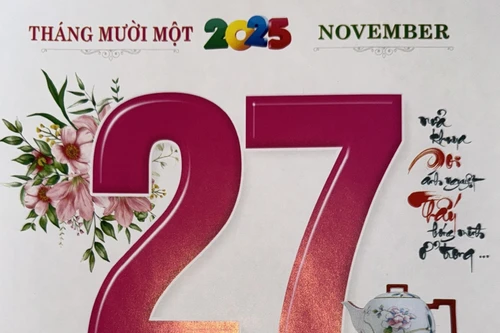 Xem lịch âm - Lịch vạn sự hôm nay ngày 27 tháng 11 năm 2025 tốt hay xấu? 