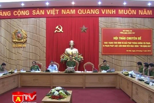 Thực trạng tình hình và giải pháp phòng chống tội phạm vi phạm pháp luật liên quan đến hoạt động "tín dụng đen"