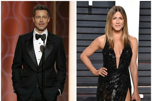 Chia tay Angelina Jolie, Brad Pitt lại nhắn tin cho vợ cũ