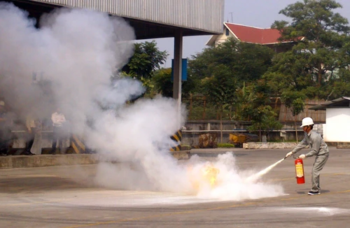 Xây dựng đơn vị điển hình tiên tiến về PCCC ở huyện Chương Mỹ