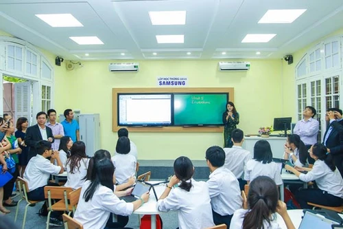 Hà Nội có lớp học thông minh được đầu tư 1 tỷ đồng
