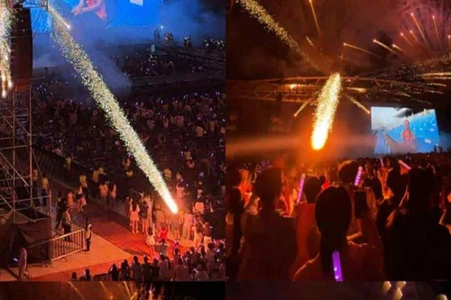 Sự cố pháo hoa tại concert "Em xinh say hi" 