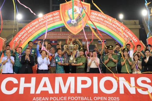 Việt Nam vô địch giải bóng đá Công an, Cảnh sát ASEAN mở rộng 2025