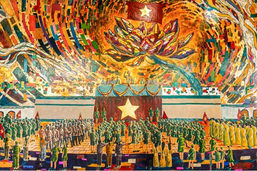 Triển lãm "Mùa xuân độc lập": Tôn vinh khát vọng tự do và hòa bình của dân tộc