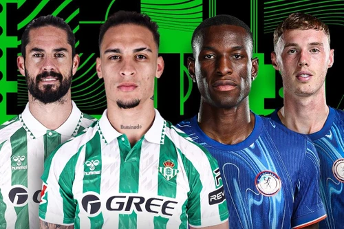 Antony rực sáng, đưa Betis vào tranh vô địch với Chelsea