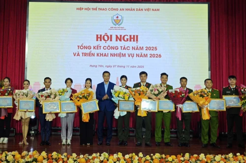 Hiệp hội thể thao CAND giành 233 HCV trên mọi đấu trường năm 2025