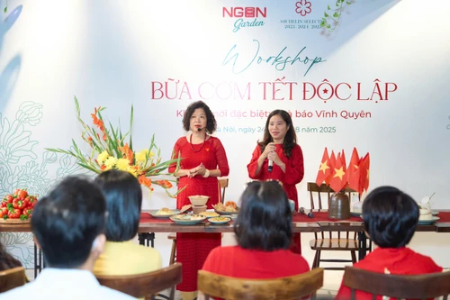 Workshop “Bữa cơm Tết Độc lập”: Hương vị ẩm thực gợi nhớ ký ức sum vầy