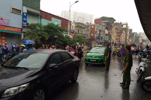 "Các điểm úng ngập, ùn ứ phải có lực lượng Công an"