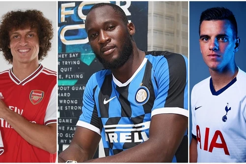 [ẢNH] Lukaku, David Luiz và những thương vụ nổi bật cuối kỳ chuyển nhượng tại Anh