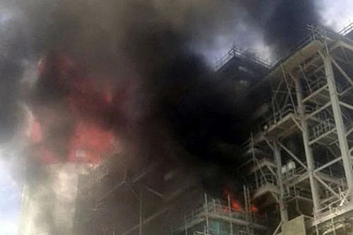 Cháy nổ tại Nhiệt điện Vĩnh Tân 4: Do thợ hàn, không thiệt hại về người