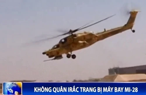 Iraq trang bị "Thợ săn đêm" Mi-28, đối phó IS