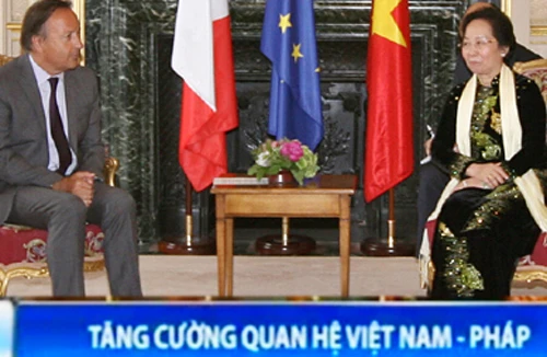 Cảm ơn Pháp đã ủng hộ lập trường của Việt Nam trong vấn đề biển Đông